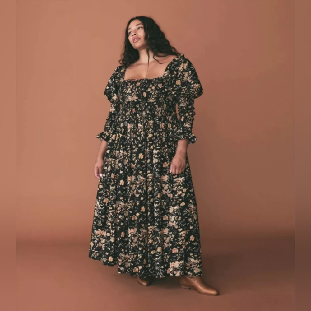Doen Bijou in navy oak floral, large - Picture 4 of 11